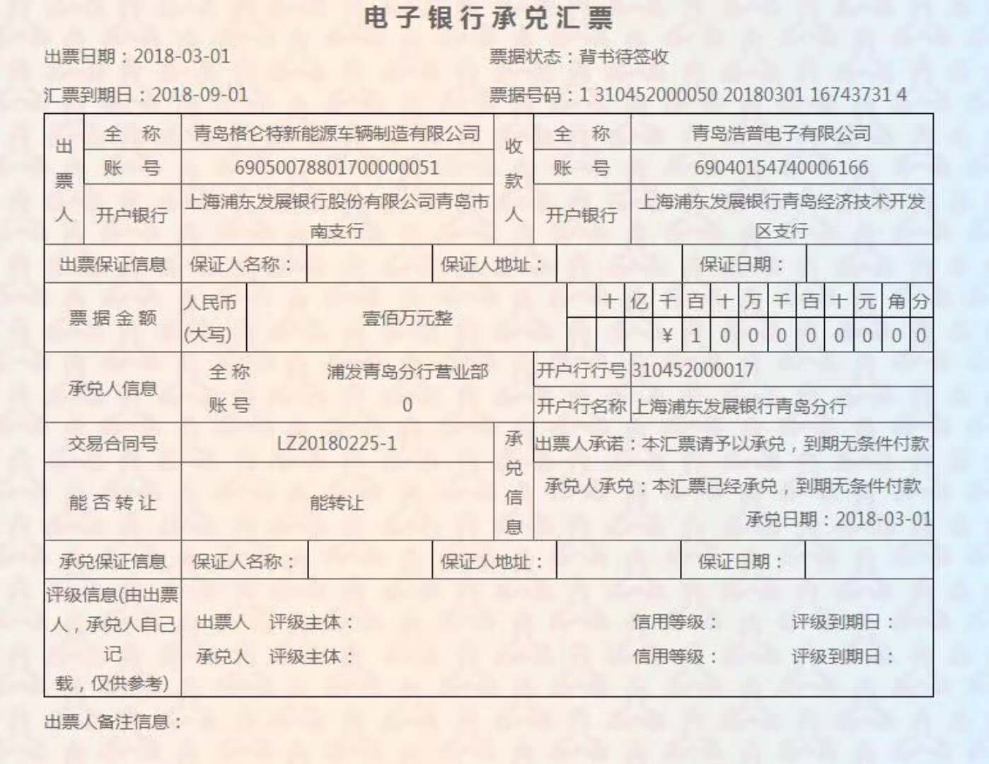 关于电子承兑汇票有那些优势!